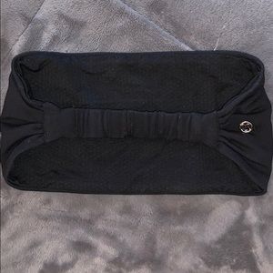 Thick black lulu headband